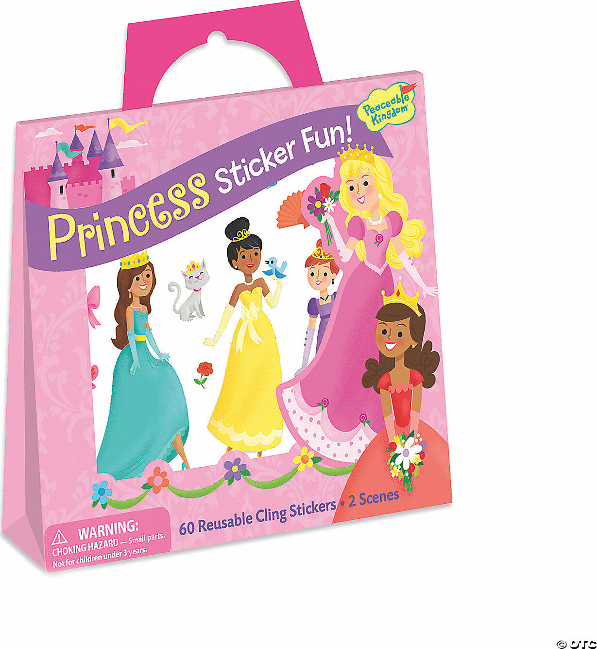Princess Reusable Sticker Tote